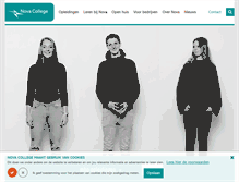 Tablet Screenshot of novacollege.nl
